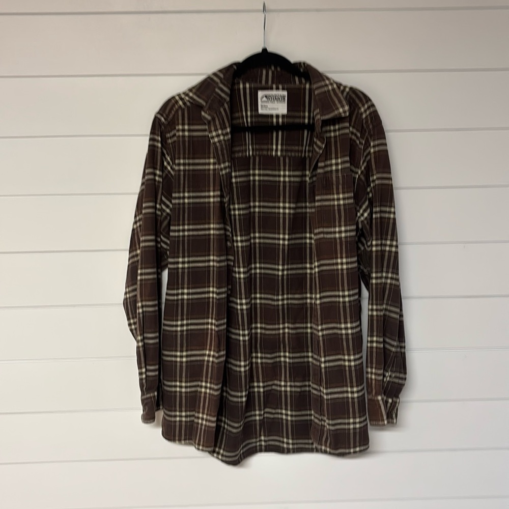 Mountain khaki flannel